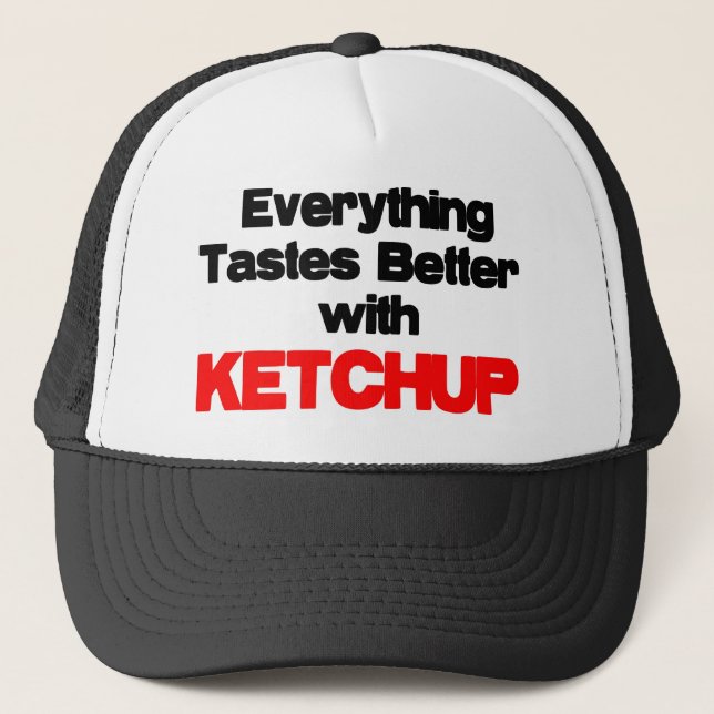 KETCHUP LOVER TRUCKER HAT (Front)