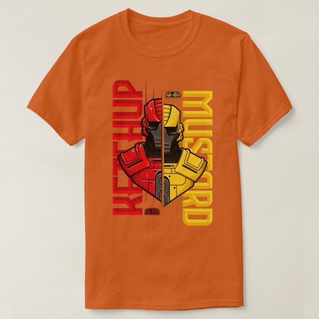 Ketchup Mustard T-Shirt (Design Front)