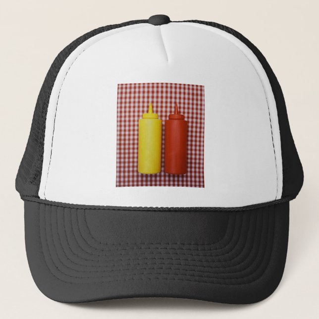 Ketchup & Mustard Trucker Hat (Front)