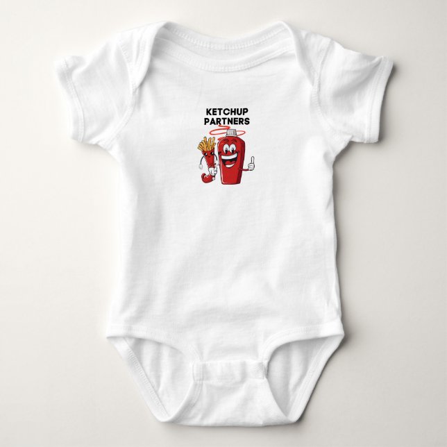 Ketchup Partners Baby Bodysuit (Front)