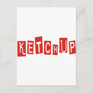 Ketchup Products & Designs! Postcard