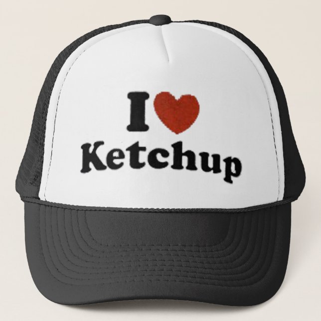 ketchup trucker hat (Front)