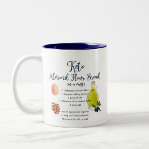 Keto Almond Flour Bread Recipe Mug