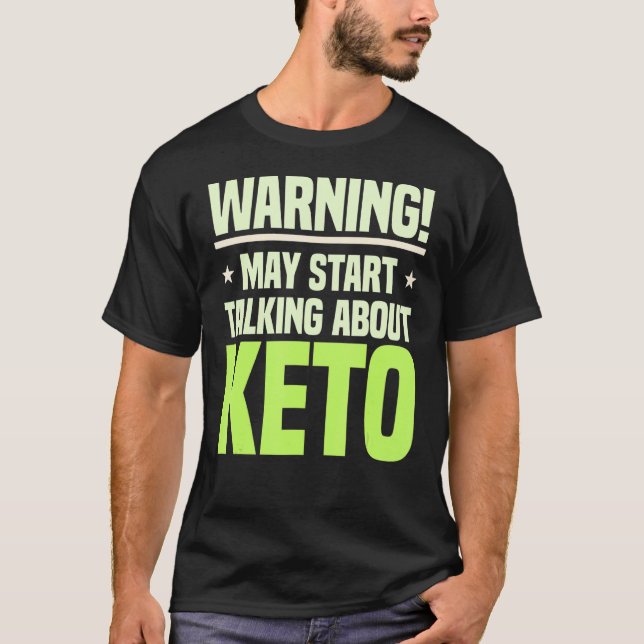 Keto Diet Ketogenic Ketosis Low Carb Dietician Nut T-Shirt (Front)
