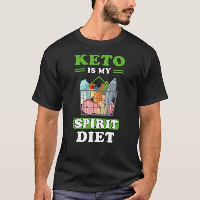 Keto Diet Low Carb T-Shirt (Front)