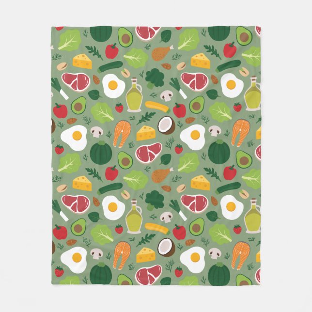 Keto Fleece Blanket (Front)