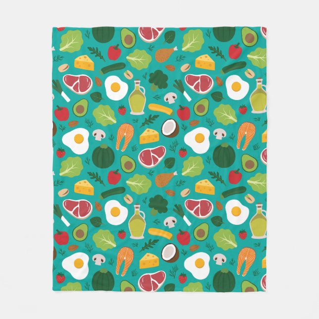 Keto Fleece Blanket (Front)
