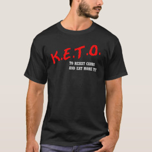 Keto Friendly Healthy Living Parody T-Shirt