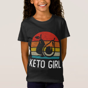 Keto Girl, Funny Ketogenic Diet Avocado Fruit Love T-Shirt