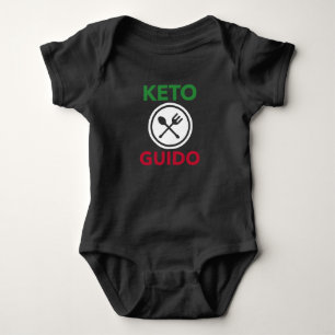 Keto Guido - Gift for Italians on the Keto Diet Baby Bodysuit