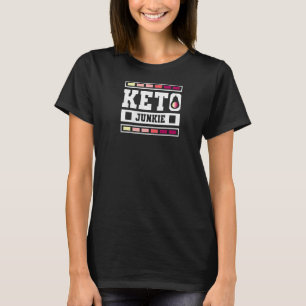 Keto Junkie Low Carb Diet T-Shirt
