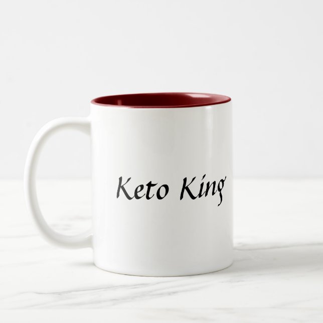 Keto King Coffee Mug (Left)