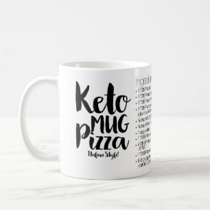 KETO Mug Pizza Recipe Mug