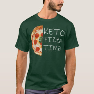 Keto Pizza Time accessories Recipe Foodies Yoga Te T-Shirt