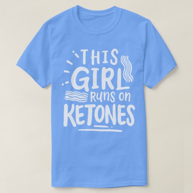Ketones Keto Diet T-Shirt (Design Front)
