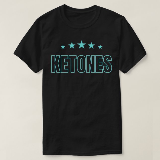 KETONES Ketogenic T-Shirt (Design Front)