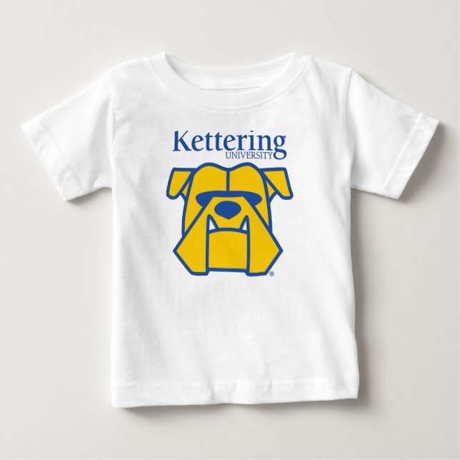 Kettering University Bulldogs Baby T-Shirt (Front)