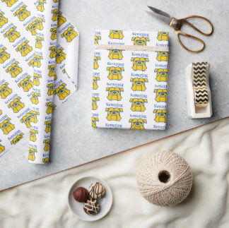 Kettering University Bulldogs Wrapping Paper
