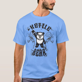 Kettle Bear Kettlebell Panda  T-Shirt