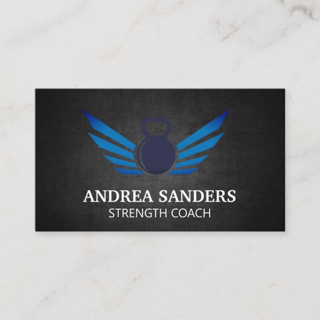 Kettle Bell Fitness Business Card (Front)