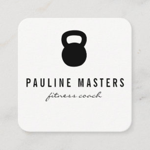 Kettle Bell Fitness Coach Loyalty Cards
