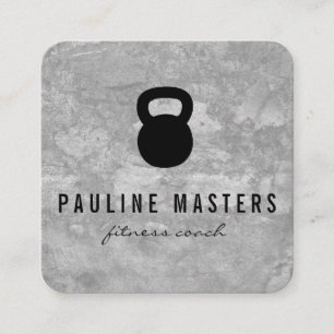 Kettle Bell Grunge Loyalty Cards