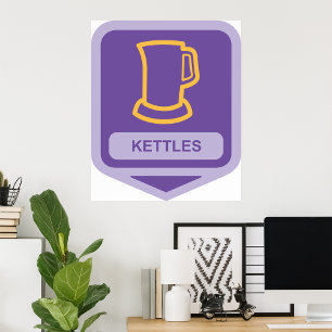 Kettle Icon Poster