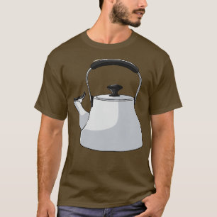 Kettle Tea Coffee Caffeine Drink T-Shirt