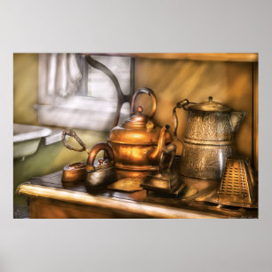 Kettle - Tea pots and Irons Poster