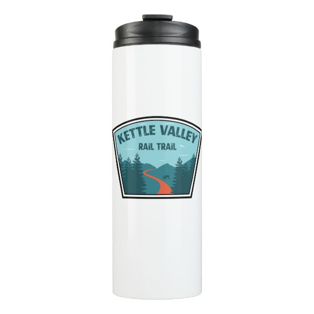 Kettle Valley Rail Trail British Columbia Thermal Tumbler (Front)