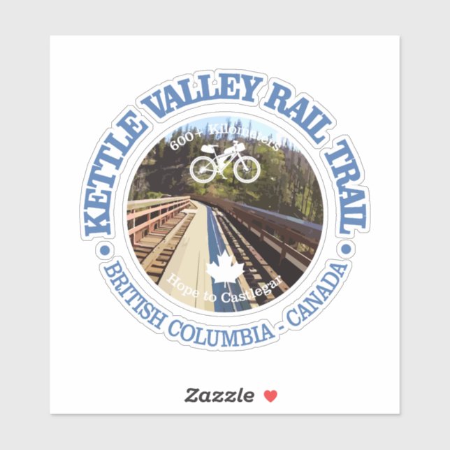 Kettle Valley Rail Trail (cycling c) (Sheet)