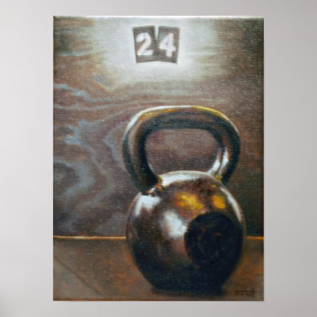 Kettlebell Archival Quality Poster (Front)