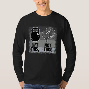 Kettlebell Doughnut Workout For Men Women Fitness T-Shirt