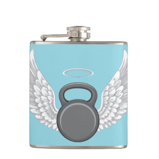Kettlebell Heaven Hip Flask