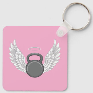 Kettlebell Heaven Key Ring