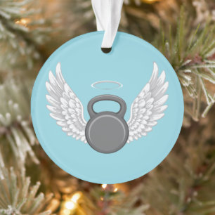 Kettlebell Heaven Ornament