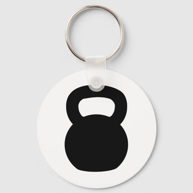 Kettlebell Key Ring (Front)