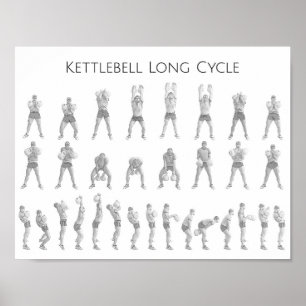 Kettlebell Long Cycle Poster