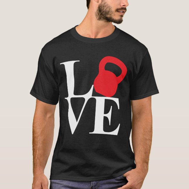 Kettlebell Love T-Shirt (Front)