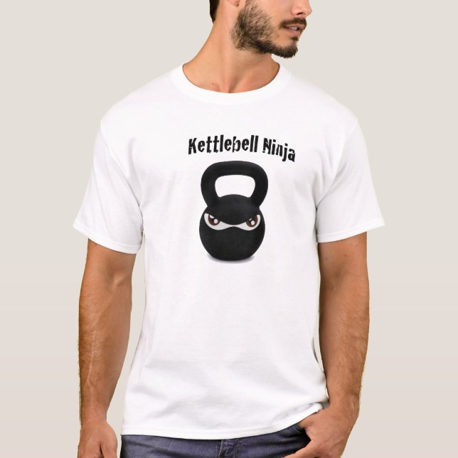 Kettlebell Ninja - Men's T-Shirt (Front)