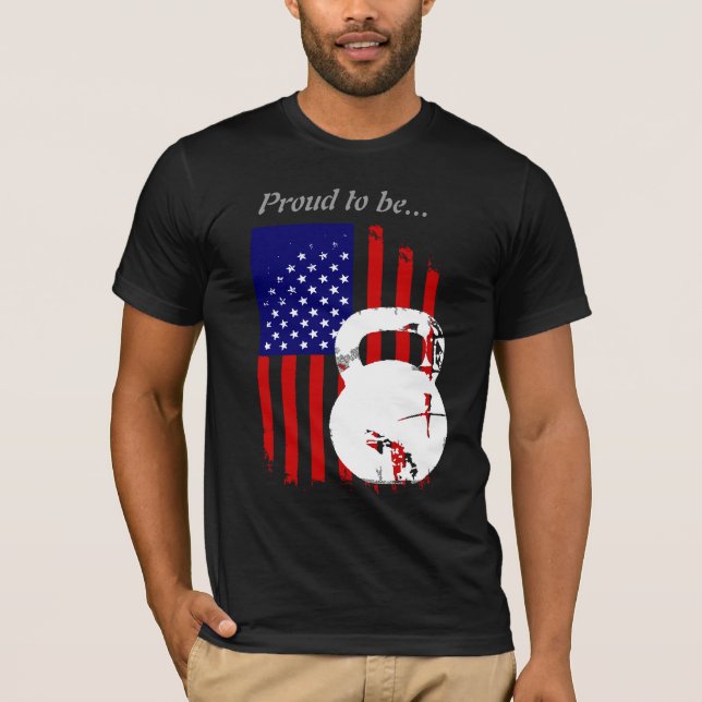 Kettlebell Partriot T-Shirt (Front)