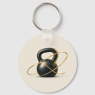 Kettlebell Personal Trainer Key Ring