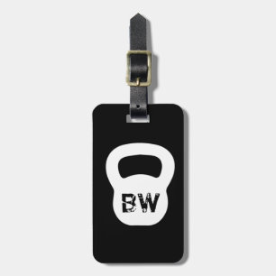 Kettlebell Personal Trainer Luggage Tag