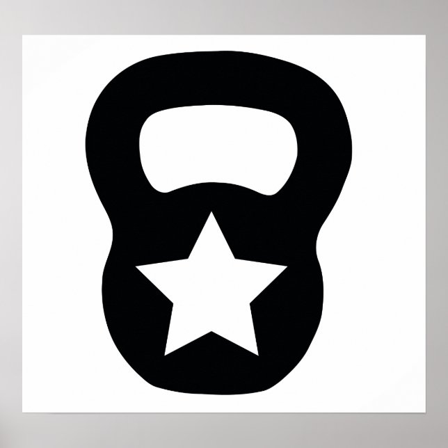 Kettlebell Star Poster (Front)