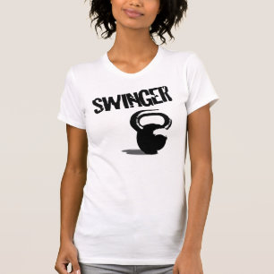 Kettlebell Swinger Functional Fitness Workout Grap T-Shirt