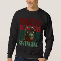 Kettlebell Swings Fun Christmas Version Fitness