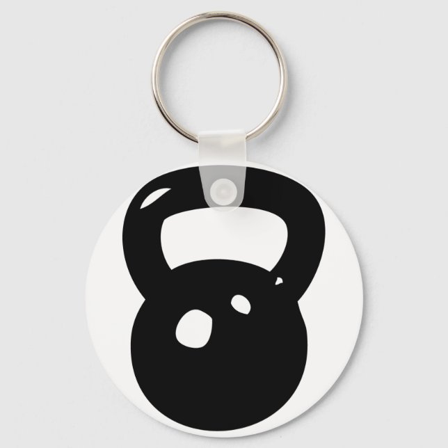 Kettlebell Workout Key Ring (Front)