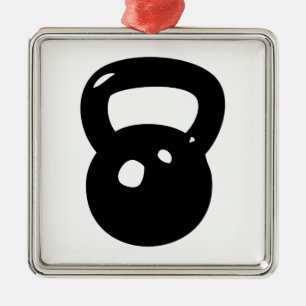Kettlebell Workout Metal Tree Decoration