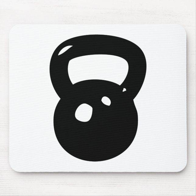 Kettlebell Workout Mouse Mat (Front)