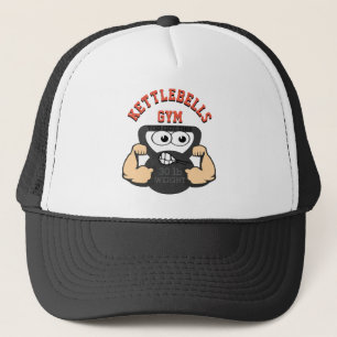 Kettlebells Gym Workout Trucker Hat